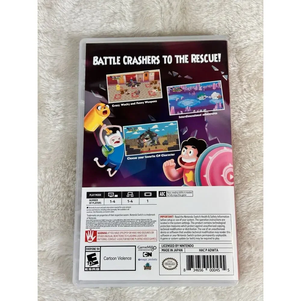 Cartoon Network: Battle Crashers Game (Nintendo Switch, 2017) Tested Working